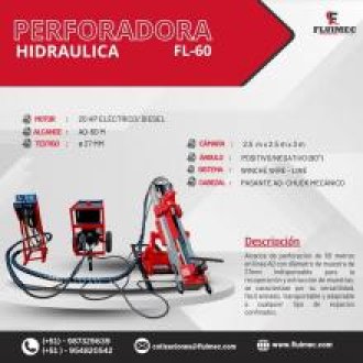PERFORADORA FL 60 MINERIA MUESTRAS DE MINERALES